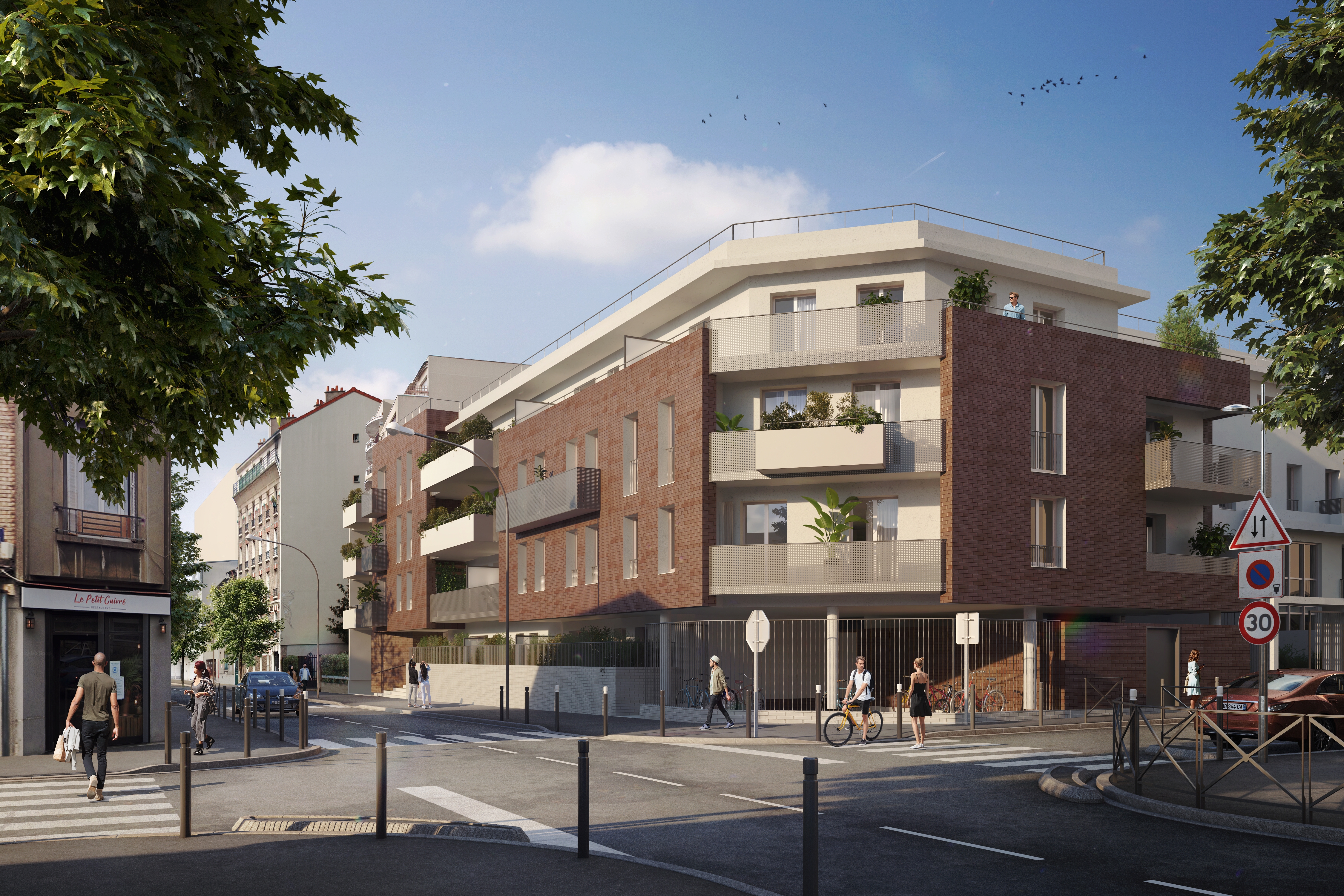 31 Rue des Bruyères, 9 Rue de Romainville